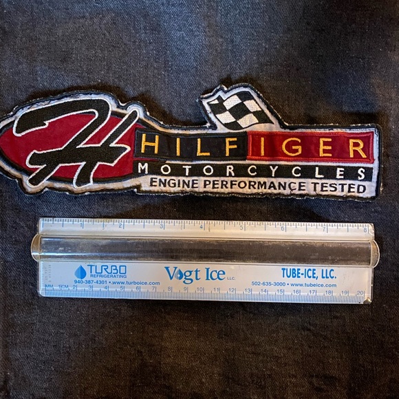 3 Tommy Hilfiger Motorcycle Patches - Picture 1 of 4